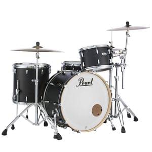 1600087878857-Pearl MCT924XEDPC 124 Matte Black Mist Hybrid Shell Pack Master Maple Complete Drum Set (2).jpg